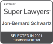 Rated By Super Lawyers | Jon-Bernard Schwartz | Selected in 2021 | Thomson Reuters