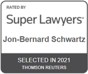 Rated By Super Lawyers | Jon-Bernard Schwartz | Selected in 2021 | Thomson Reuters