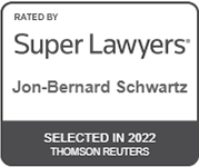 Rated By Super Lawyers | Jon-Bernard Schwartz | Selected in 2022 | Thomson Reuters